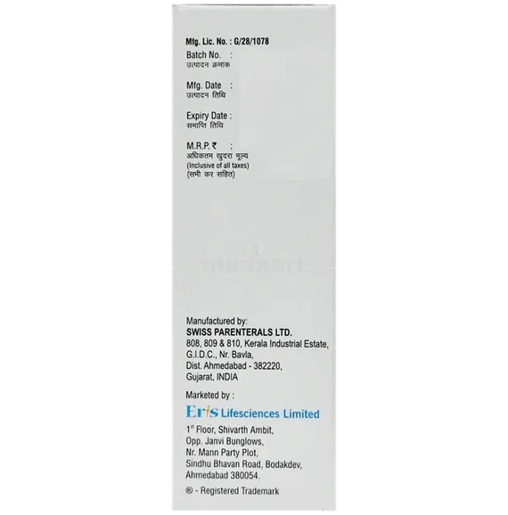 nefcm 500mg injection 10 ml